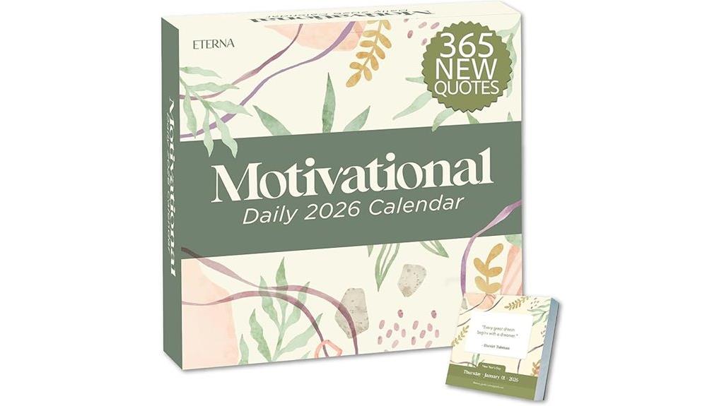 2026 inspirational calendar quotes