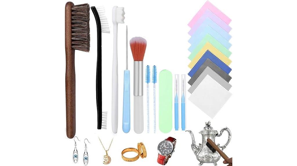 20 piece jewelry cleaning set