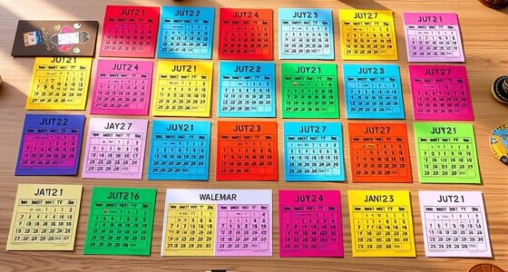 30 day transformation challenge calendars
