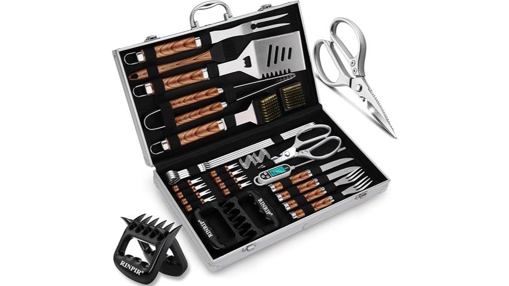 35 piece grill gift set