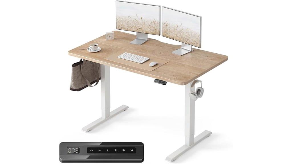 adjustable 48x24 standing desk
