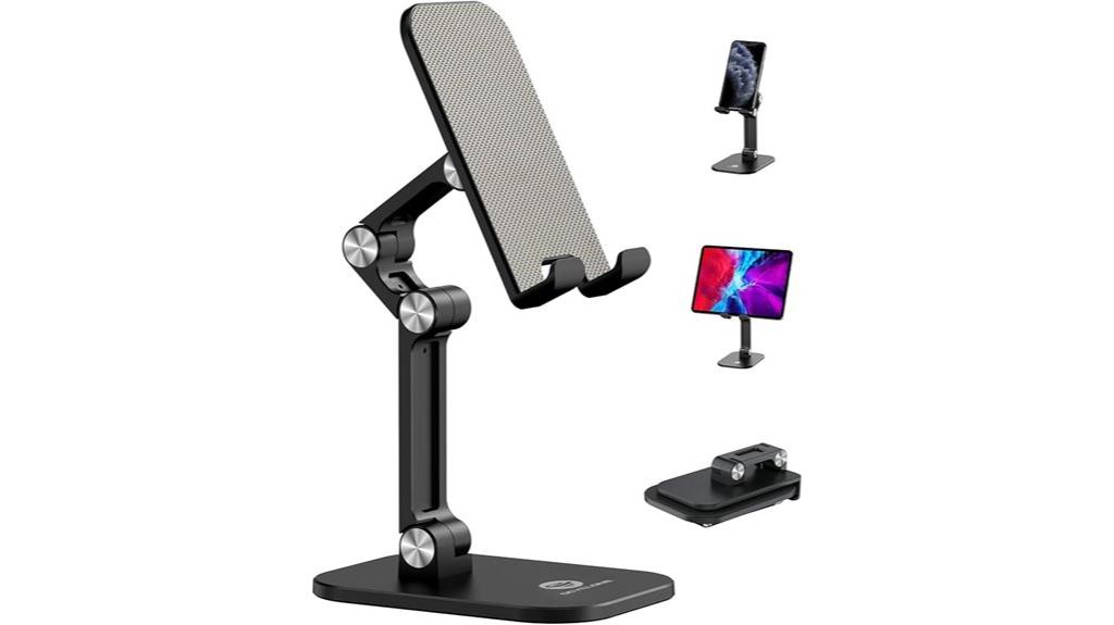adjustable foldable phone stand