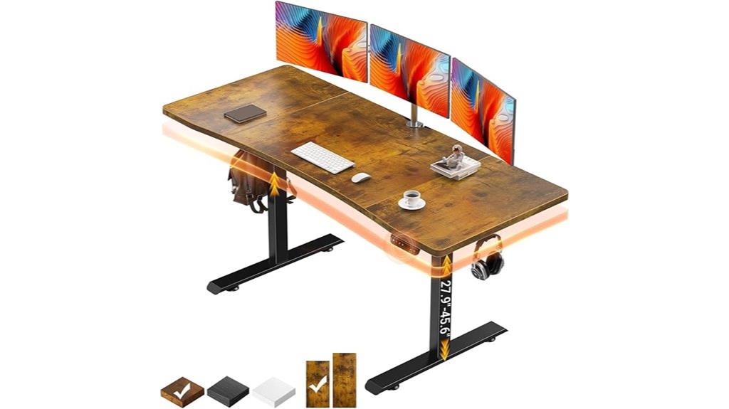 adjustable home office desk
