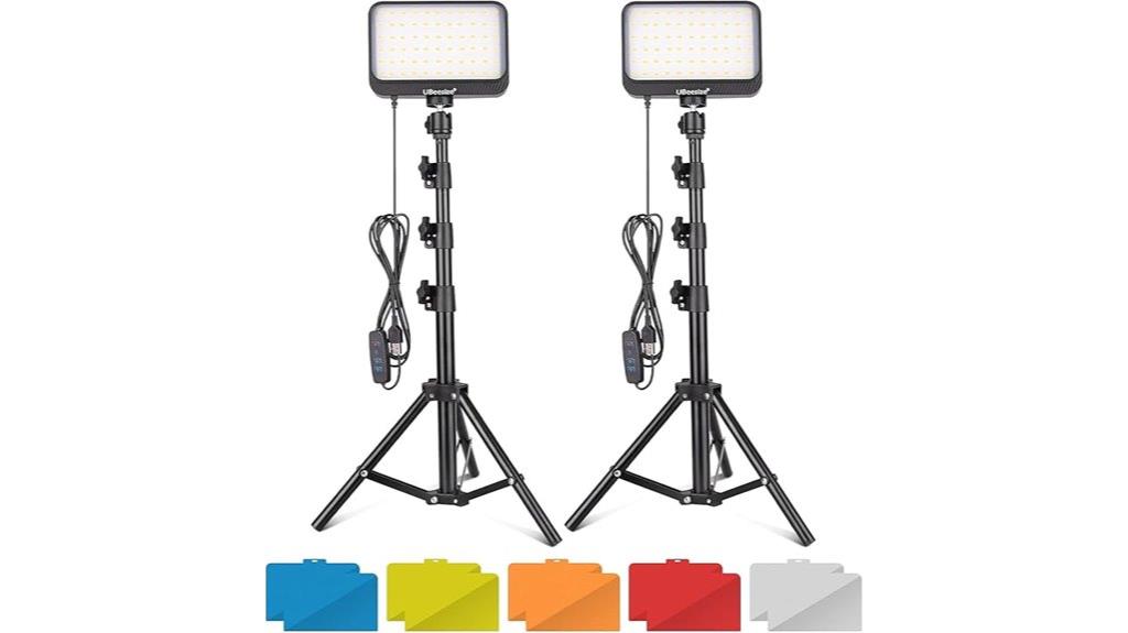 adjustable tripod led filters
