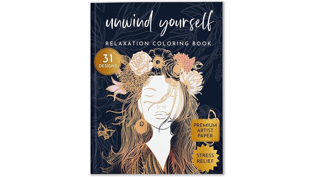 adult relaxation coloring book