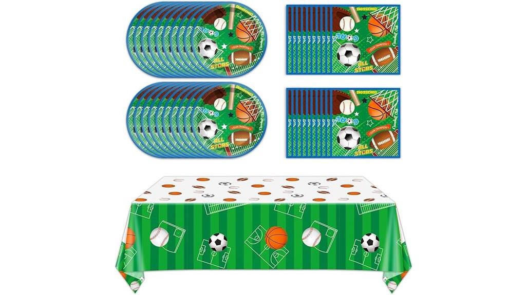 all sports party supplies