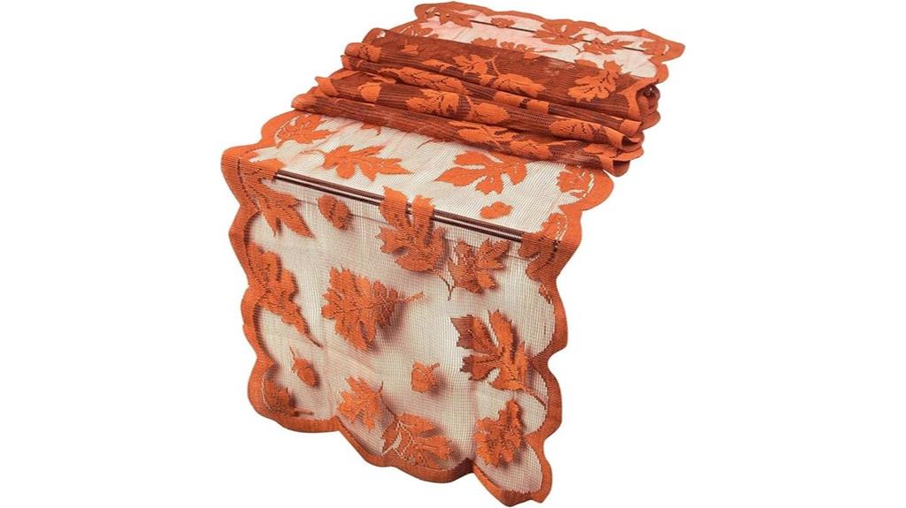 autumn leaf table runners