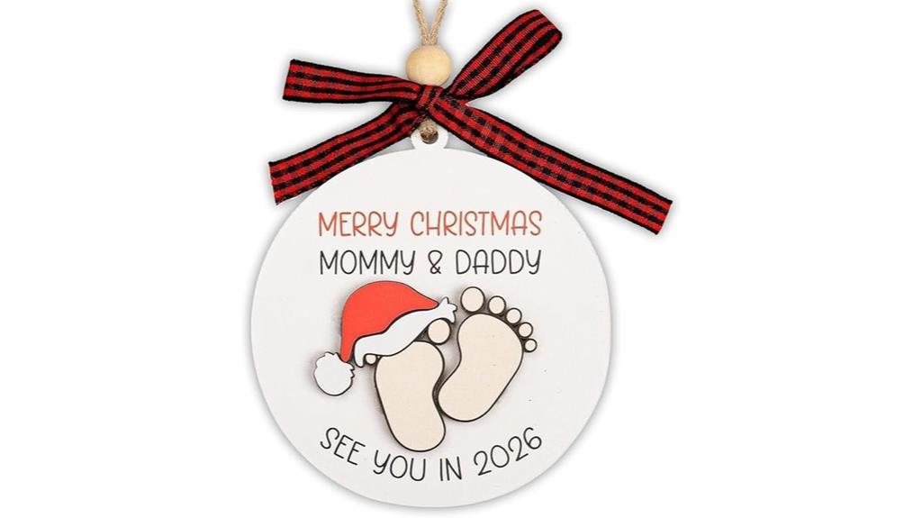 baby first expecting ornament