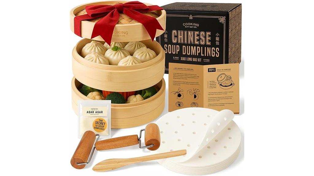 bamboo steamer cooking gift