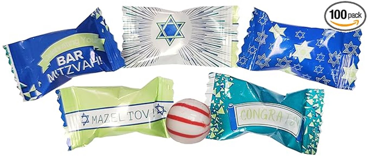 bar mitzvah peppermint candies