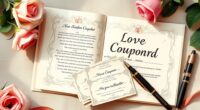 best customizable love coupons
