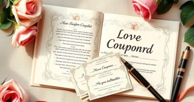 best customizable love coupons