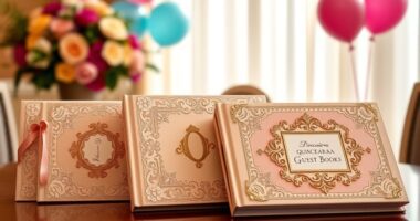 best quincea era guest book ideas