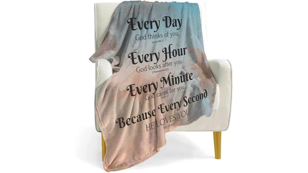 biblical comfort prayer blanket