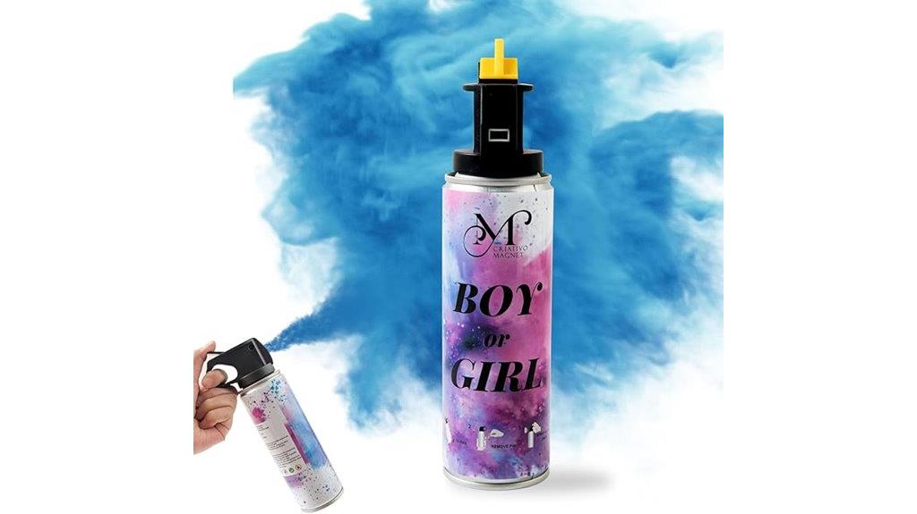 biodegradable gender reveal extinguisher