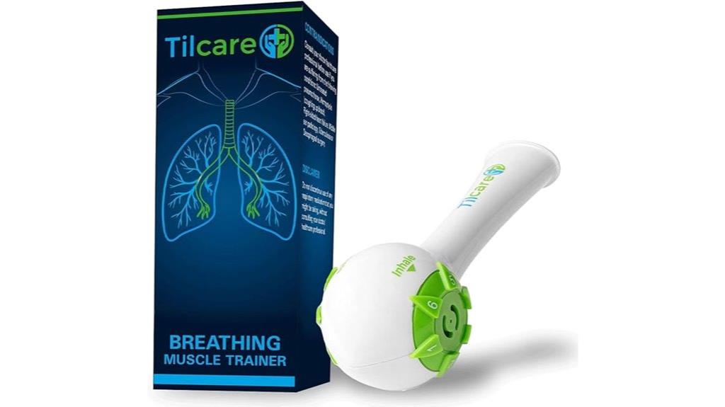 breathing exercise device