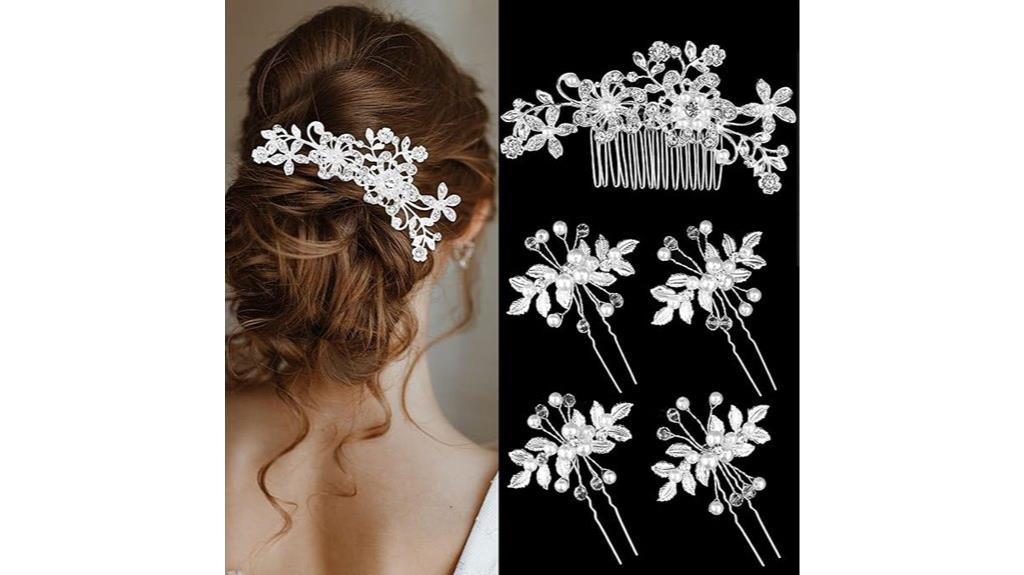 bridal hair accessories set