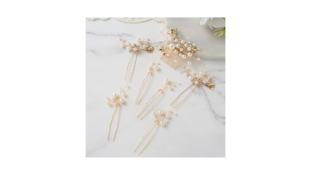 bridal hair accessories set