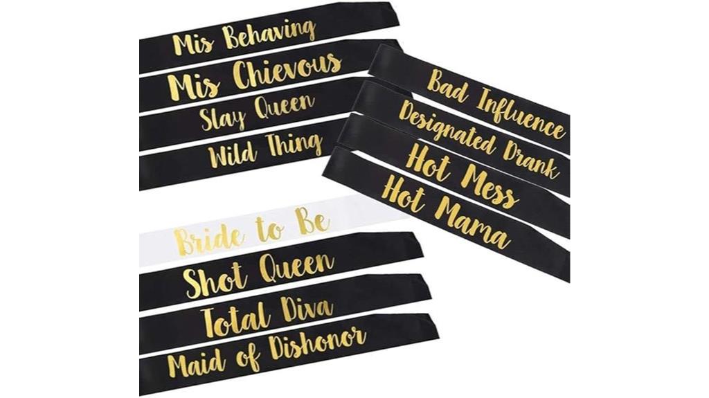 bride to be sash
