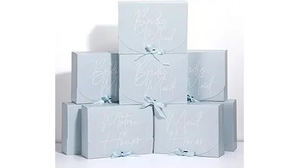 bridesmaid gift box set
