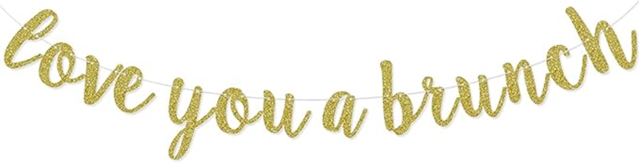brunch love bridal banner