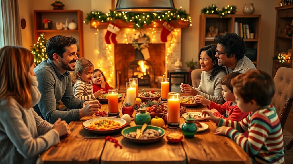 building family holiday traditions