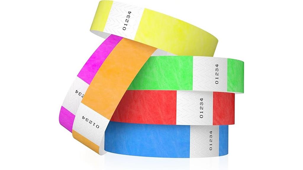 bulk event wristbands pack