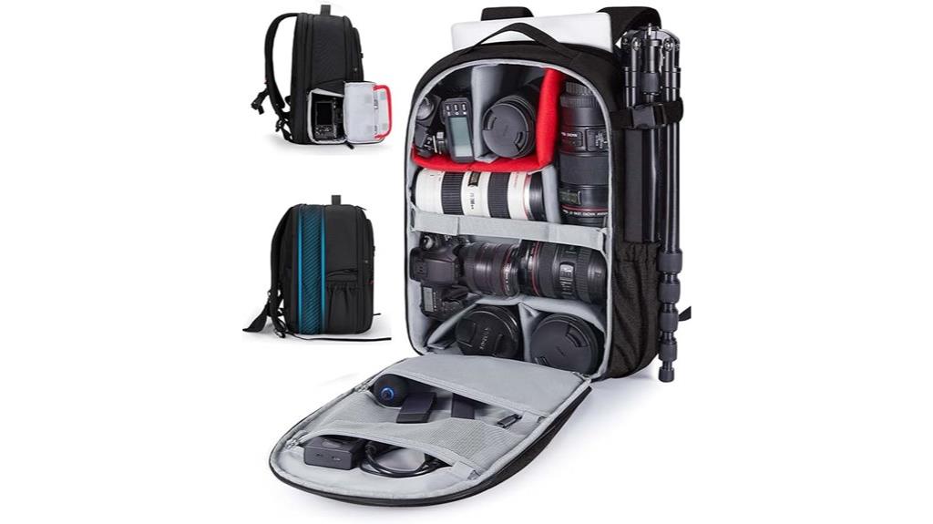 camera gear storage backpack