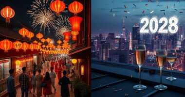 celebrating new year traditions