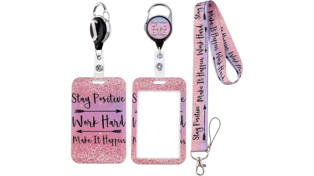 charming women s badge lanyard