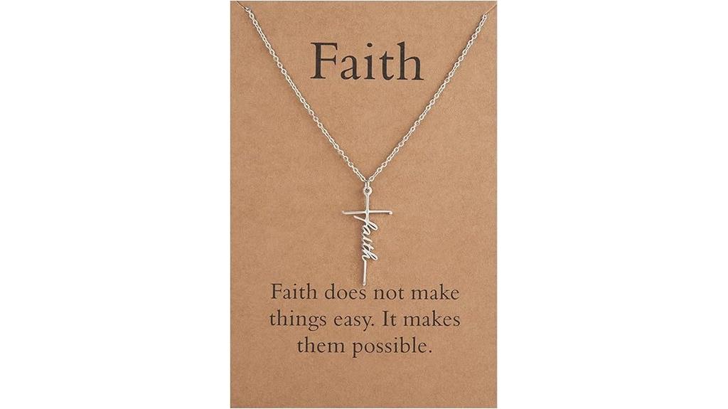 cherry cross necklace