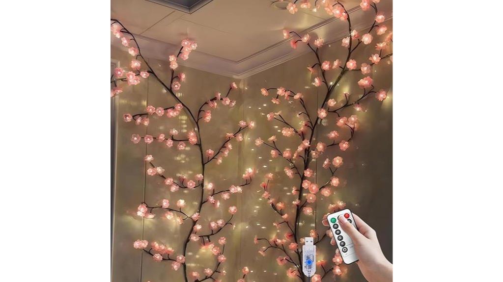 cherry led wall lights