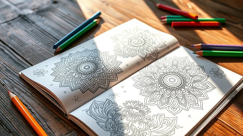 choosing stress relief coloring books