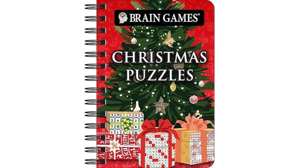 christmas puzzle book cover