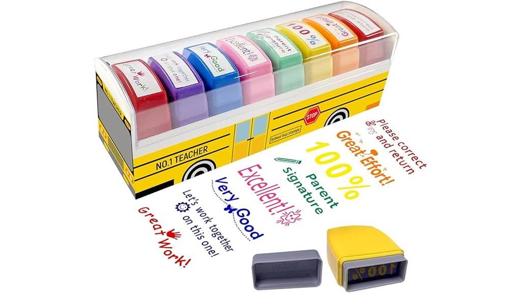 classroom teacher stamp set