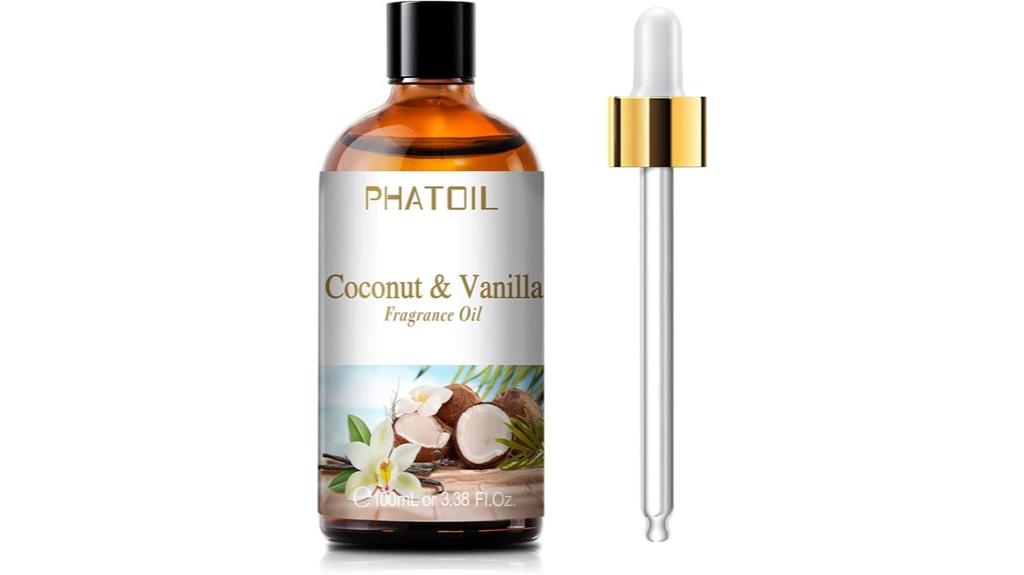coconut vanilla fragrance oil