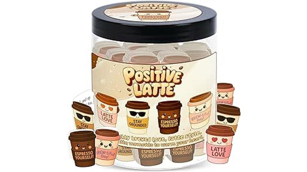 coffee lover affirmation jar