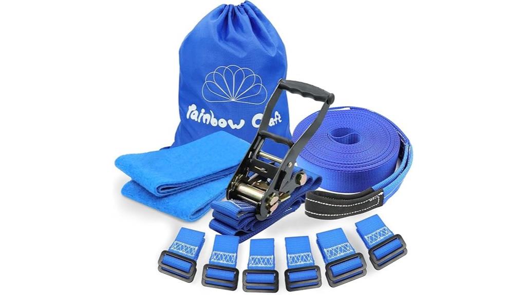 colorful ninja obstacle course