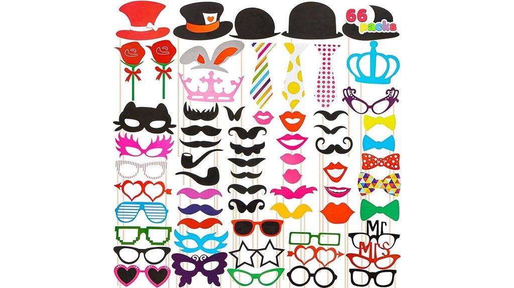 colorful toy photo props