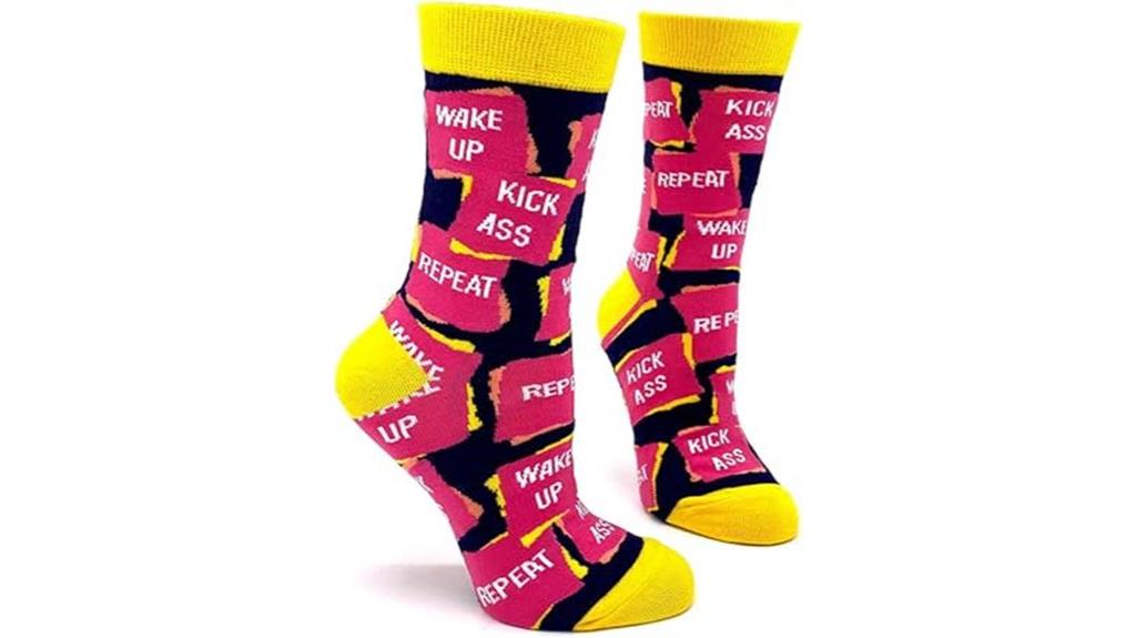 colorful women s sock pair