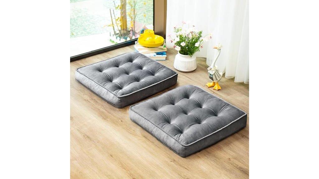 comfortable memory foam cushions