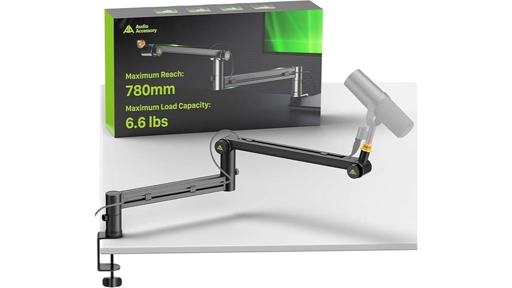 compact heavy microphone mount