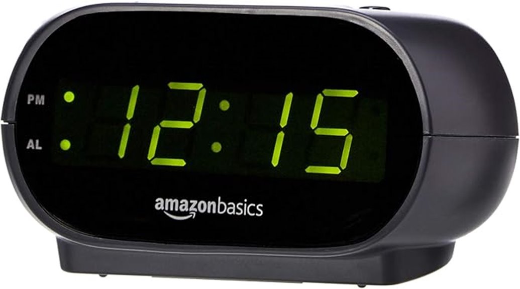 compact led digital clock