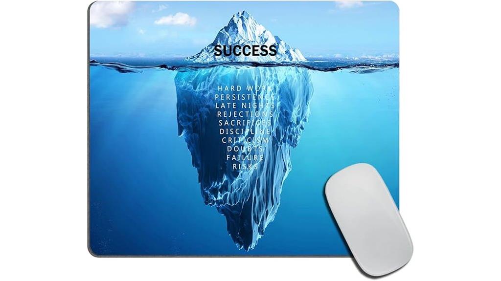 compact non slip mouse pad