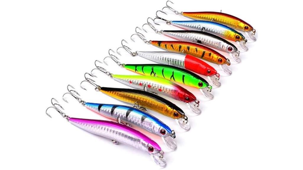 complete fishing lure set