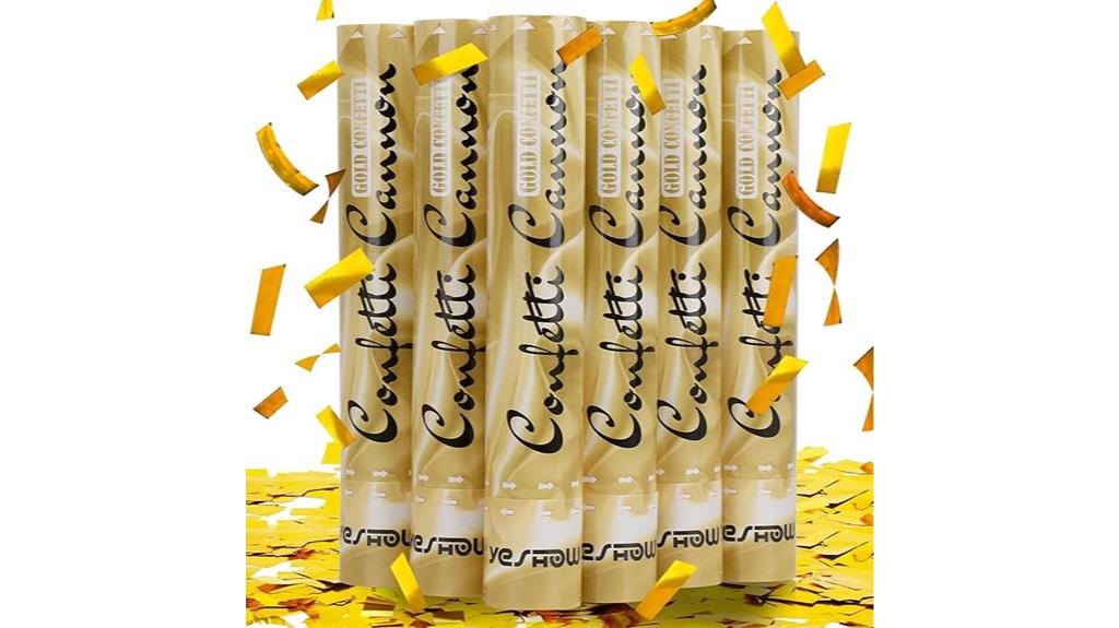 confetti cannon party pack