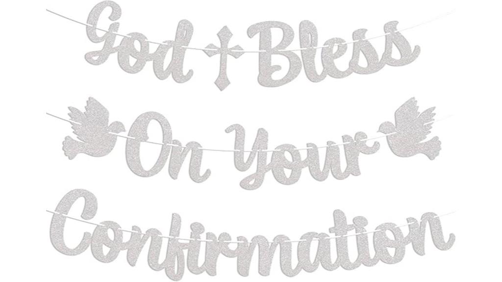 confirmation banner blessings