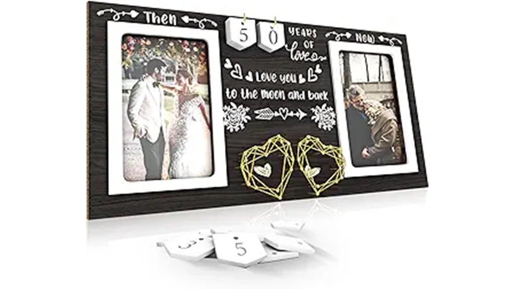 couples 4x6 photo frame