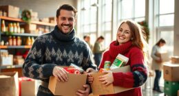 couples bond through volunteering