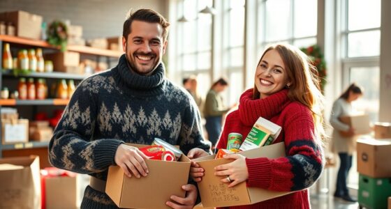 couples bond through volunteering